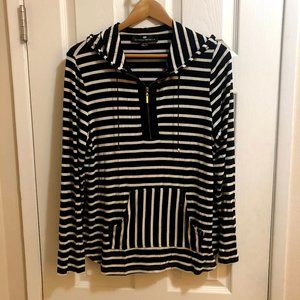 Madison Michelle - 1/4 zip jersey knit pullover